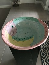 Susan Painter’s sought after “Beachware” pottery Large 14&quot; Serving Bowl ... - $65.44