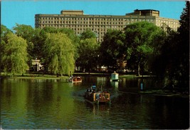Vtg Postcard The Boston Park Plaza Hotel, Adjoining the Statler Office Building - £5.16 GBP