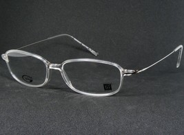 Try Base Genium TC02704 Transparent Argent Lunettes Monture 51-15-135mm Italie - £75.71 GBP