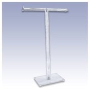 4-3/4&quot; X 3-3/4&quot; X 1/4&quot;T Acrylic Brace Bar Base by Modern Store Fixtures - £23.07 GBP