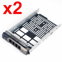 Lot Of 2, 3.5&quot; Kg1Ch Hdd Caddy Tray For Dell R430 R530 R630 R730Xd Md340... - $29.99