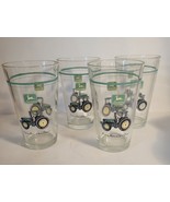 Set of 4 John Deere Glasses 5.75&quot; Tall &quot;Nothing Runs Like a Deere&quot; on bo... - £27.65 GBP