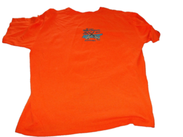 44th Annual Tennessee &amp; National Fiddler&#39;s Jamboree orange T-Shirt Size XL - £10.25 GBP