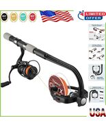 Professional Spinning Reel Spooler Machine - Compact &amp; Lightweight Fishi... - $1,107.60 MXN