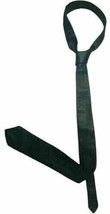 Stylish Black Festive wear 100% Genuine Lambskin Formal Men Leather Tie - $33.65