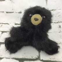 Folkmanis Baby Black Bear Cub Plush Hand Puppet Wildlife Toy Animal - £9.47 GBP