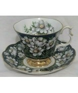Royal Albert Provincial Flowers Series Mountain Avens Cup and Saucer  Bo... - $31.64