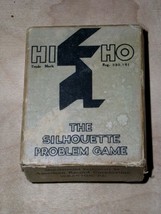 Hi Ho Silhouette Problem Game Vintage 1932 - £11.98 GBP