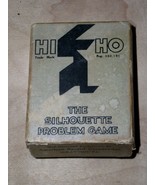 Hi Ho Silhouette Problem Game Vintage 1932 - $14.99