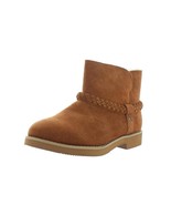 Style &amp; Co. Womens 10 M Chestnut Brown Suede Faux Fur Lined Boots NIB HT2 - $34.29