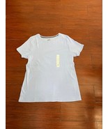 Women&#39;s Croft &amp; Barrow® Essential Crewneck Tee, Size: Medium, Hepatica Blue - $16.82 CAD