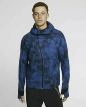 $225 Nike Tech Pack Running Jacket Repel Hydrofuge Blue Dry BV5721-480 M... - £63.35 GBP