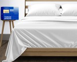 Pure Egyptian Queen Size Cotton Bed Sheets Set (Queen, 1000 Thread Count... - $126.99