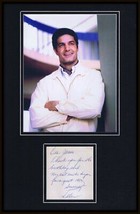 Peter Lupus Signed Framed 11x17 Note &amp; Photo Display Mission Impossible - £58.24 GBP