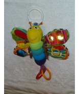 LOT 2 LAMAZE BABY BUG INSECT CLIP N GO PLAY ACTIVITY TOYS RING LINK FIREFLY - £13.30 GBP