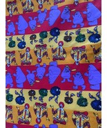 Vintage Ronald Fry Kids Grimace McDonalds Spectrix flannel fabric 1 yard - £19.43 GBP