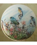 Ceramic Cabinet Knobs Knob Bird Birds Flowers - $86.12 MXN