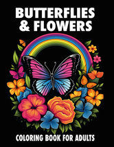 Butterflies and Flowers for Adults: Tranquil Coloring Journey for Relaxa... - €9,73 EUR