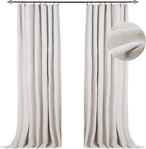 Black Out Curtains And Drapes For Bedroom, Clip Rings/Rod Pocket, 100%, ... - £51.10 GBP
