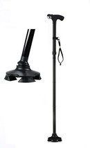 Self-Standing Cane, Short Cane, Best Walking Cane, Adjustable, Foldable - £30.67 GBP