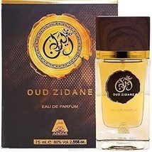 Oud Zidane Perfume Spray Oudy and Woody Fragrance 75ml By Anfar For Unisex - £33.63 GBP