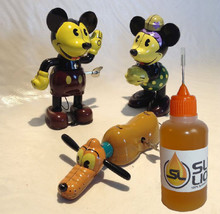 Slick Liquid Lube Bearings 100% Synthetic Oil for Disney or Any Wind-up Toys - £7.59 GBP