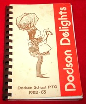 Vintage 1982 Dodson Elementary School Nashville Tennessee Cookbook Recipes Food - $19.79