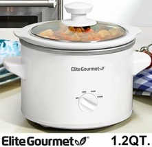 MAXI-MATIC ELITE CUISINE SLOW COOKER - 1.5QT. CAPACITY - WHITE (MODEL:... - £17.53 GBP