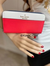 Kate Spade Continental Wallet Large - Red Multi - £63.14 GBP