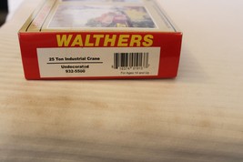 HO Scale Walthers 25 Ton Industrial Crane, Undecorated, Gray, #932-5500 BNOS - £51.83 GBP