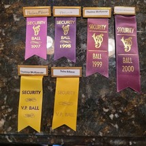 Lot 6 Vintage 1997 1998 1999 2000 VP Veiled Prophet Ball Security PIN RIBBONS - $49.95