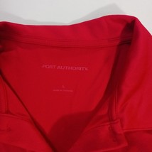 Port Authority RN#90836 Mitsubishi Electric Men's L Red Employee Uniform Shirt image 3