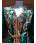 Wedding dress, Moroccan kaftan, Embroidery Handmade, luxury caftan - £211.98 GBP