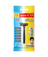 Gillette Guard Manual Shaving Razor Blades -6 Cartridges + 1 Razor Free ... - $18.93 CAD