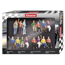 Carrera Race Spectators - Set of 15 Detailed Fans - 1:32 Scale Figures -... - £60.49 GBP