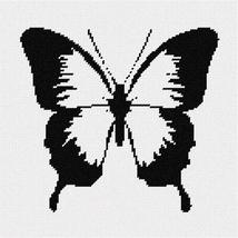 pepita Butterfly Silhouette Needlepoint Canvas - $82.00+