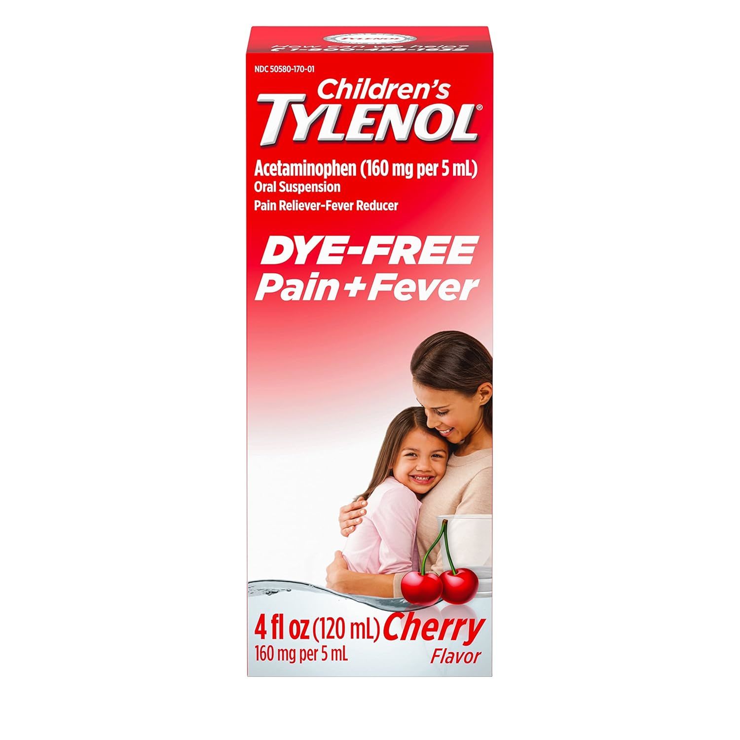 Tylenol Children's Liquid Oral Suspension Pain Reliever & Fever Reducer with Ace