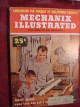 Mechanix Illustrated Magazine December 1955 Xmas Toys And Gifts Yuou Can Make - £5.06 GBP