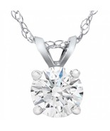 Authenticity Guarantee

Round Brilliant Pendant 14K Solid White Gold Dia... - $824.10 CAD