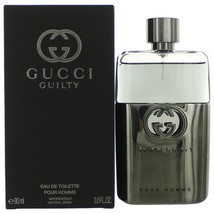 Gucci Guilty Pour Homme by Gucci, 3 oz Eau De Toilette Spray for Men - £90.66 GBP