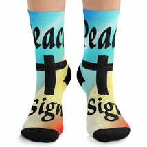 Tribe Socks &quot;Peace Sign&quot; - $19.95