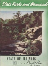 Illinois State Parks and Memorials Booklet 1940&#39;s Dwight Green Governor  - £37.65 GBP