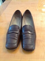 VGC Salvatore Ferragamo Sport Penny Loafers SZ 7.5 B Made in Italy - $98.01