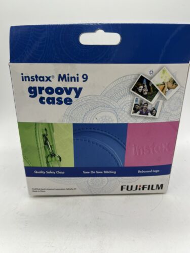 Fujifilm Instax Mini 9 Groovy Case Smokey White Wrist Strap Carry Insta ... - $2.52