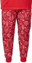 allbrand365 designer Unisex Matching Kids Ornament Print Pajama, X-Small, Red - $44.55