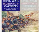 Melrose Civil War Museum &amp; Caverns Brochure New Market Virginia - £14.22 GBP