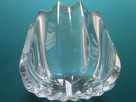 Orrefors Sweden Crystal Bowl Ice Bucket Vase 5&quot; Original - £98.79 GBP