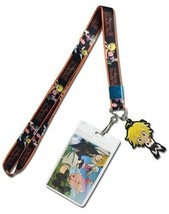 The Seven Deadly Sins Group Lanyard With Meliodas Charm Anime Licensed NEW - £9.05 GBP