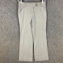 Ann Taylor Pants Women&#39;s Size 6 Signature Cotton Blend Straight Leg Gray - $255.71 MXN