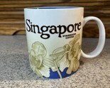 Starbucks Singapore Coffee Mug Collector Series 16 fl oz Blue 2010 - £22.14 GBP